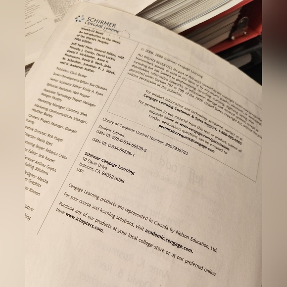 World Of Music 5th Edition PaperBack - Picture 7 of 12